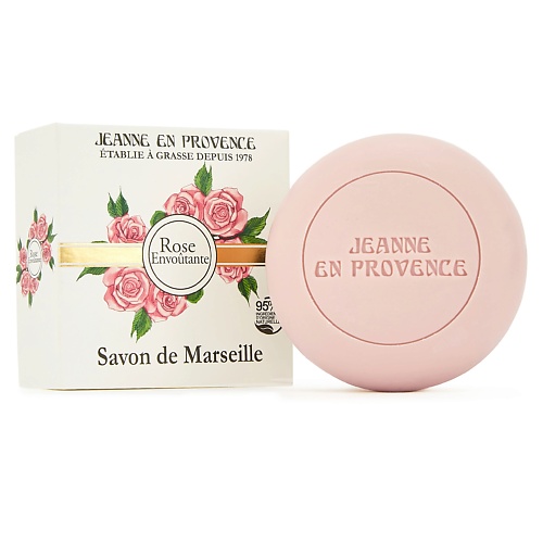 

JEANNE EN PROVENCE Мыло для тела косметическое Rose Envoutante 100, Мыло для тела косметическое Rose Envoutante