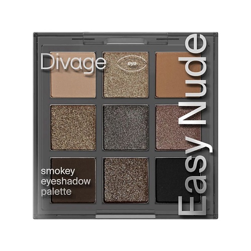 

DIVAGE Палетка теней для век Palettes Easy Nude, Палетка теней для век Palettes Easy Nude