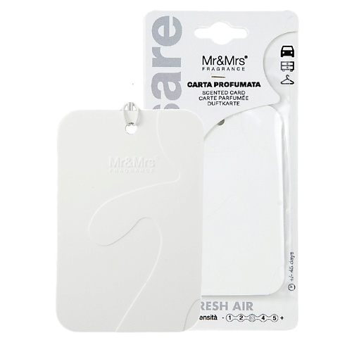 

MR & MRS FRAGRANCE Аромакарточка для автомобиля CESARE CARD 1, Аромакарточка для автомобиля CESARE CARD