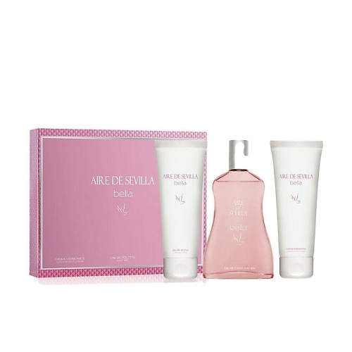 

INSTITUTO ESPANOL Набор Aire de Sevilla Bella:туалетная вода+крем для тела+гель для душа, Набор Aire de Sevilla Bella:туалетная вода+крем для тела+гель для душа