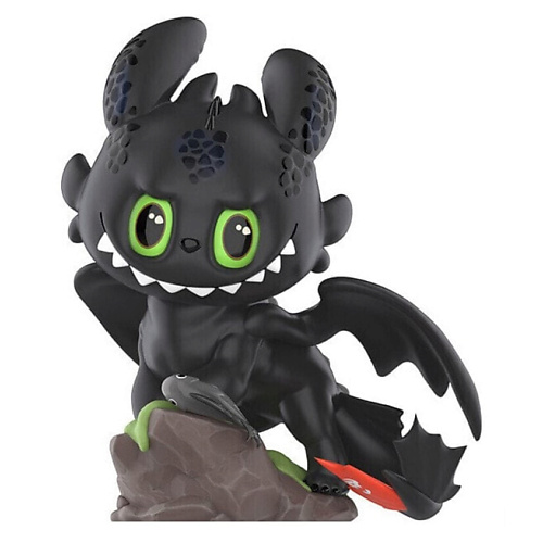 

POP MART Игрушка Labubu The Monsters How To Train Your Dragon Toothless, 17,5см, Игрушка Labubu The Monsters How To Train Your Dragon Toothless, 17,5см