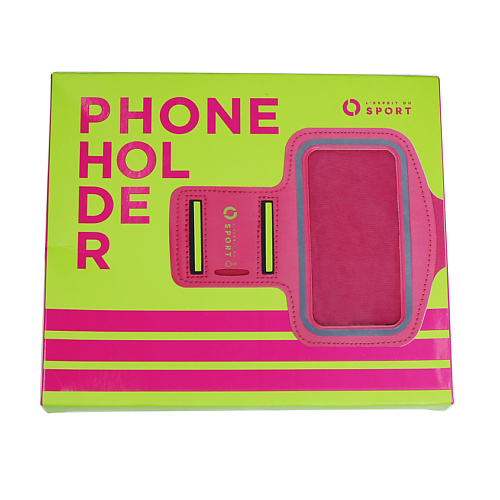 

ЛЭТУАЛЬ L'ESPRIT DU SPORT Держатель для телефона на руку PINK, L'ESPRIT DU SPORT Держатель для телефона на руку PINK