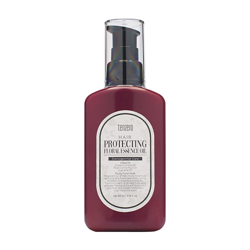 TENZERO Масло с цветочной эссенцией для защиты волос от повреждений Hair Protecting 100 1125₽