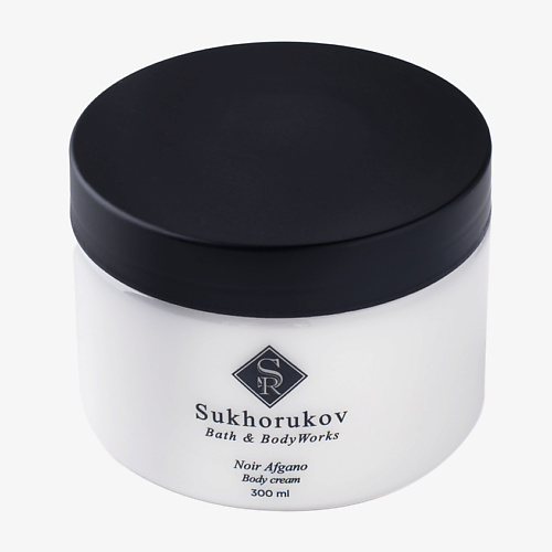 

SUKHORUKOV Крем для тела парфюмированный увлажняющий Noir Afgano, Крем для тела парфюмированный увлажняющий Noir Afgano
