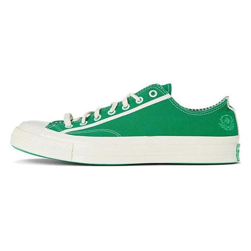 

CONVERSE Кроссовки Chuck 70 Anti-Slip Wear-Resistant Low-Top Canvas Shoes Unisex Green, Кроссовки Chuck 70 Anti-Slip Wear-Resistant Low-Top Canvas Shoes Unisex Green