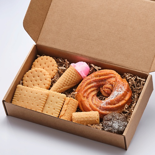 

SKUINA Мыло ручной работы Мороженое, печенье и творожное кольцо 310, Мыло ручной работы Мороженое, печенье и творожное кольцо