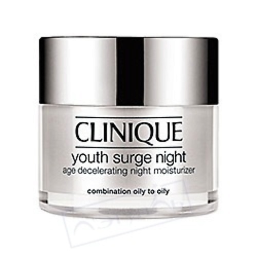 

CLINIQUE Ночной крем, замедляющий появление признаков старения Youth Surge Night Age Decelerating Moisturizer для жирной кожи 50, Ночной крем, замедляющий появление признаков старения Youth Surge Night Age Decelerating Moisturizer для жирной кожи