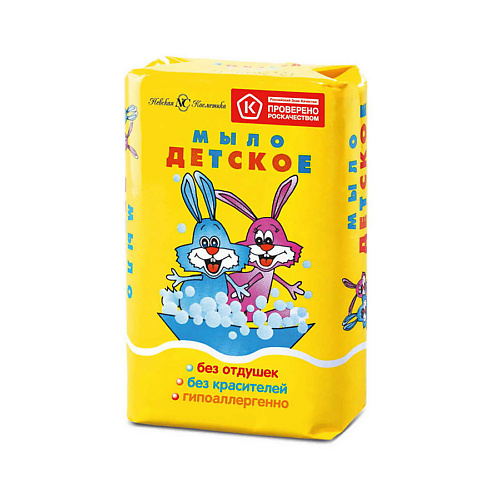 

НЕВСКАЯ КОСМЕТИКА Туалетное мыло Детское 90, Туалетное мыло Детское