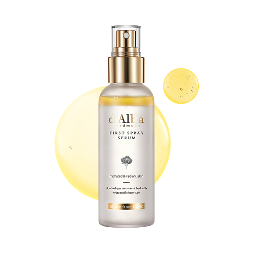 

D`ALBA Мультифункциональная спрей сыворотка White Truffle First Spray Serum 100, Мультифункциональная спрей сыворотка White Truffle First Spray Serum