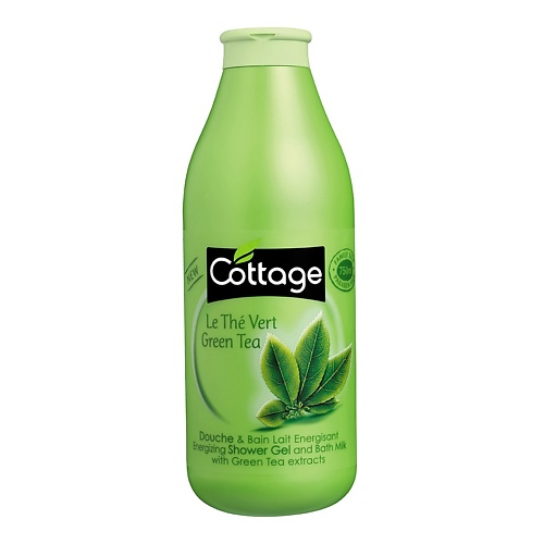 

COTTAGE Гель-пена для ванны и душа Зеленый чай Energizing Shower Gel And Bath 750, Гель-пена для ванны и душа Зеленый чай Energizing Shower Gel And Bath