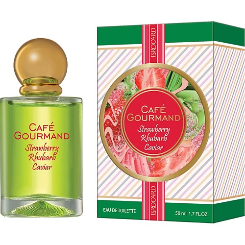 

BROCARD Кафе Гурмэ Клубника и Ревень CAFE GOURMAND STRAWBERRY RHUBARB CAVIAR 50, Кафе Гурмэ Клубника и Ревень CAFE GOURMAND STRAWBERRY RHUBARB CAVIAR