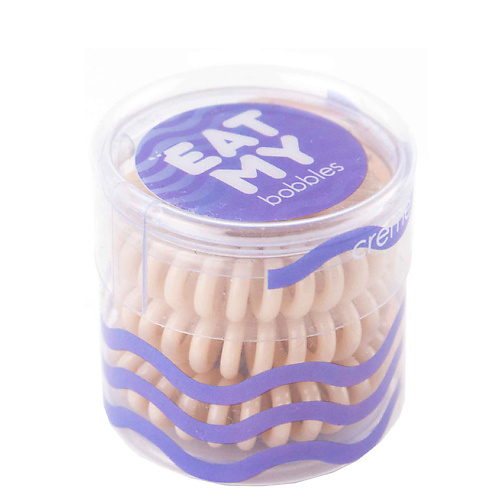 

EAT MY Резинка для волос в цвете "Крем-брюле", мини упаковка Creme Brulee, Резинка для волос в цвете "Крем-брюле", мини упаковка Creme Brulee