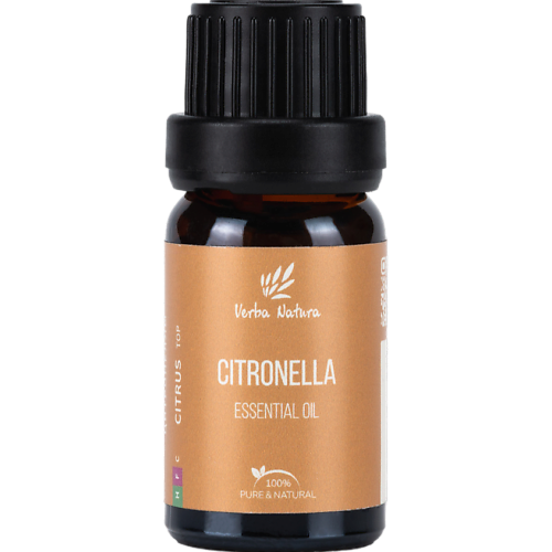 

VERBA NATURA 100% Натуральное эфирное масло "Цитронеллы" 10, 100% Натуральное эфирное масло "Цитронеллы"