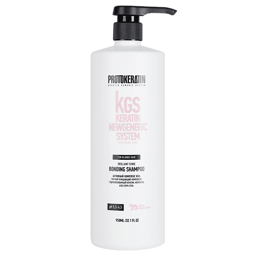 

PROTOKERATIN Шампунь-бондинг для блондированных волос 950, Шампунь-бондинг для блондированных волос