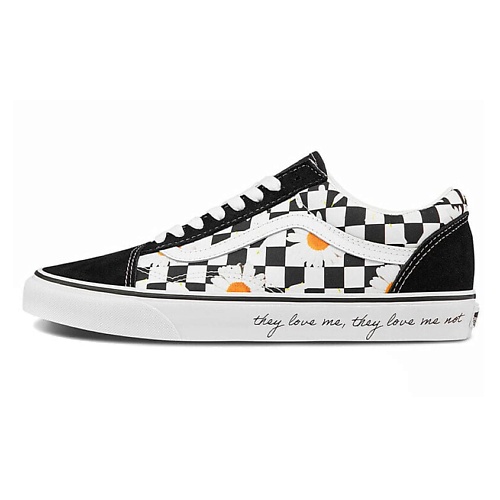 

VANS Кроссовки Old Skool Low Top Sneakers Black/White, Кроссовки Old Skool Low Top Sneakers Black/White