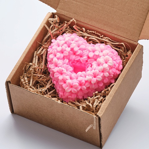 

SKUINA Мыло ручной работы Сердце сирень 75, Мыло ручной работы Сердце сирень