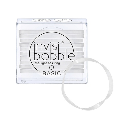 

INVISIBOBBLE Резинка для волос invisibobble BASIC Crystal Clear, Резинка для волос invisibobble BASIC Crystal Clear