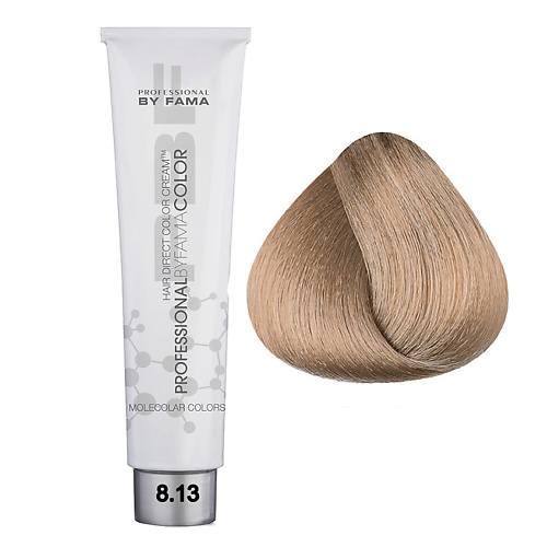 

PROFESSIONAL BY FAMA Ухаживающая краска для волос без оксида Molecolar 8.13 180, Ухаживающая краска для волос без оксида Molecolar 8.13