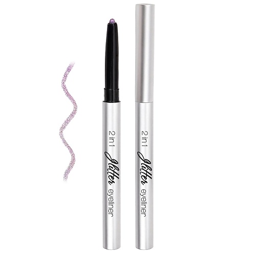 

LAVELLE COLLECTION Тени для век, карандаш Glitter eyeliner 2in1 sparkling violet, Тени для век, карандаш Glitter eyeliner 2in1 sparkling violet
