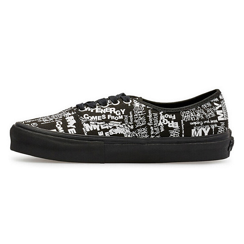 

VANS Кроссовки Authentic Comme Des Garcons Black Message, Кроссовки Authentic Comme Des Garcons Black Message