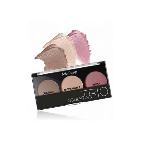 

BELOR DESIGN Набор для скульптурирования лица SCULPTING TRIO 11, Набор для скульптурирования лица SCULPTING TRIO