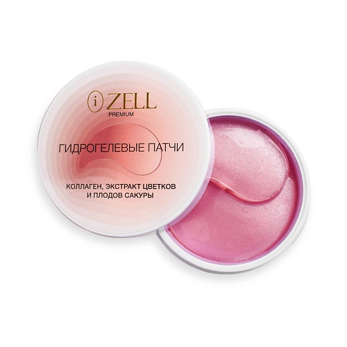 

IZELL Гидрогелевые патчи с коллагеном, экстрактом цветков и плодов сакуры, Гидрогелевые патчи с коллагеном, экстрактом цветков и плодов сакуры