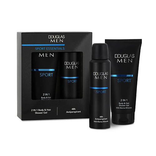 DOUGLAS Подарочный набор для мужчин Mens Sport Essentials 5521₽