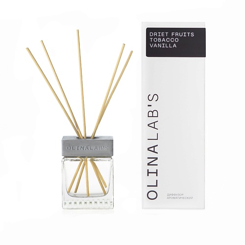 

OLINALAB'S Диффузор ароматический Driet fruits tobacco vanilla 100, Диффузор ароматический Driet fruits tobacco vanilla