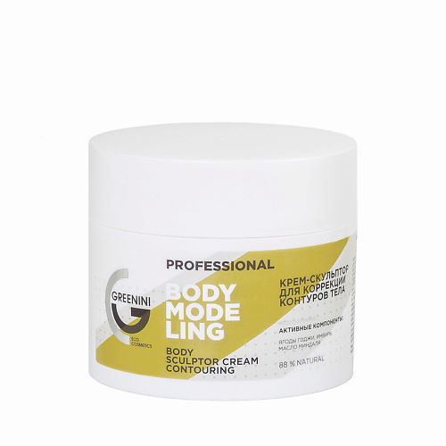 

GREENINI PROFESSIONAL Крем-скульптор для коррекции контуров тела с ягодами годжи и экстрактом имбиря 230, PROFESSIONAL Крем-скульптор для коррекции контуров тела с ягодами годжи и экстрактом имбиря