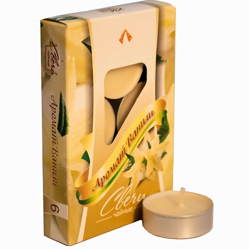 

HOME INTERIORS Свечи чайные аромат "Ваниль" в наборе, Свечи чайные аромат "Ваниль" в наборе