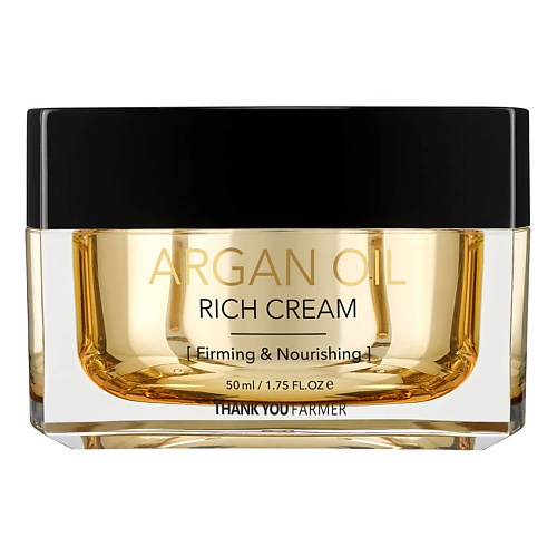 

THANK YOU FARMER Крем для лица питательный с аргановым маслом Argan Oil Rich Cream 50, Крем для лица питательный с аргановым маслом Argan Oil Rich Cream