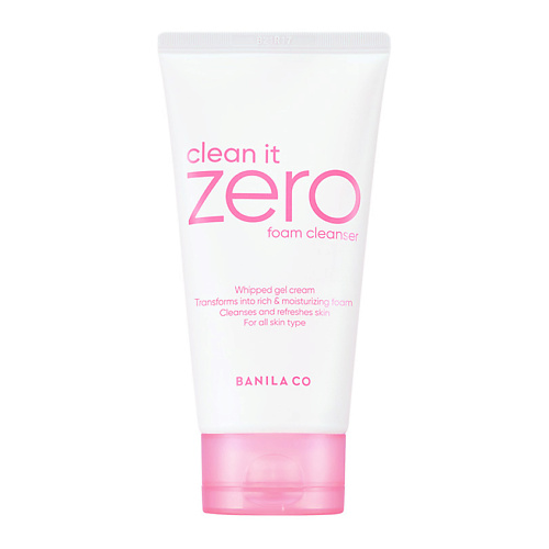 

BANILA CO Пенка для лица очищающая Clean It Zero Foam Cleanser 150, Пенка для лица очищающая Clean It Zero Foam Cleanser