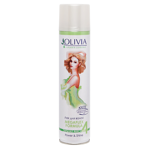 

OLIVIA NATURAL & CONTROLLED Лак для волос с экстрактом зеленого чая 250, Лак для волос с экстрактом зеленого чая