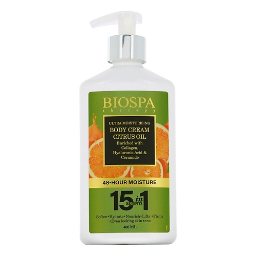 

SEA OF SPA Крем для тела BIOSPA с апельсином 400, Крем для тела BIOSPA с апельсином