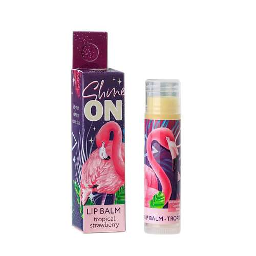 

BEAUTY FOX Бальзам для губ Shine on!: с маслом кокоса, аромат клубника, Бальзам для губ Shine on!: с маслом кокоса, аромат клубника