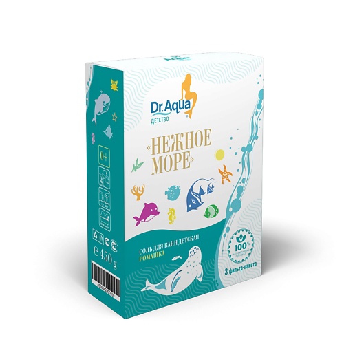 

DR.AQUA Соль для ванны с экстрактом ромашки Нежное море 450, Соль для ванны с экстрактом ромашки Нежное море