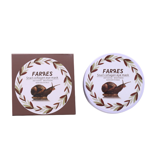 

FARRES Патчи для глаз с экстрактом улиточного муцина, Патчи для глаз с экстрактом улиточного муцина