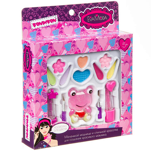 

BONDIBON Набор декоративной косметики Eva Moda "Лягушонок", Набор декоративной косметики Eva Moda "Лягушонок"