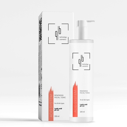 

QB TECHNOLOGY COSMETICS Обновляющий тоник для лица 200, Обновляющий тоник для лица