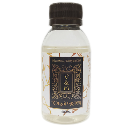 

VAN&MUN Наполнитель для ароматического диффузора Горный чабрец 100, Наполнитель для ароматического диффузора Горный чабрец