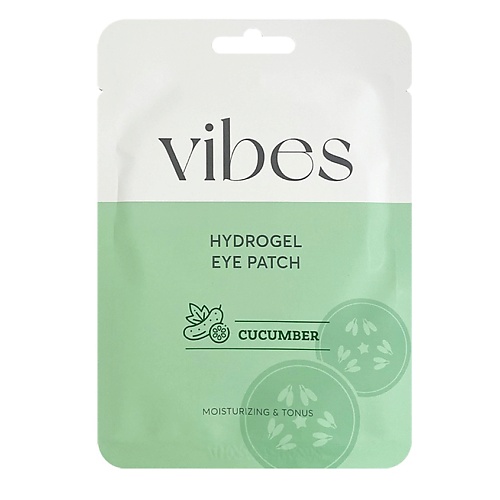 

VIBES Патчи для глаз гидрогелевые Экстракт огурца №2, Патчи для глаз гидрогелевые Экстракт огурца №2