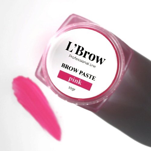 

L`BROW Паста для бровей PINK 10g 10, Паста для бровей PINK 10g