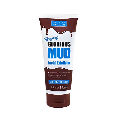 

BEAUTY FORMULAS Средство для лица нежное отшелушивающее Великолепная грязь Glorious Mud Facial Exfoliator 100, Средство для лица нежное отшелушивающее Великолепная грязь Glorious Mud Facial Exfoliator