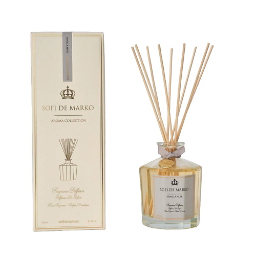 

SOFI DE MARKO Ароматический диффузор Vanilla musk 250, Ароматический диффузор Vanilla musk