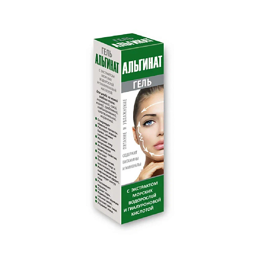 

МЕДИКОМЕД Гель с экстрактом морских водорослей и гиалуроновой кислотой Альгинат 100, Гель с экстрактом морских водорослей и гиалуроновой кислотой Альгинат