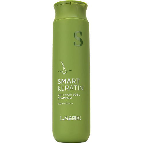 

LSANIC Шампунь против выпадения волос с кератином Smart Keratin 300, Шампунь против выпадения волос с кератином Smart Keratin