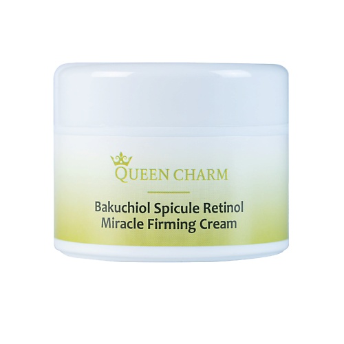 

QUEEN CHARM Крем для лица с бакучиолом и спикулами ретинола укрепляющий BACUCHIOL SPICULE 50, Крем для лица с бакучиолом и спикулами ретинола укрепляющий BACUCHIOL SPICULE
