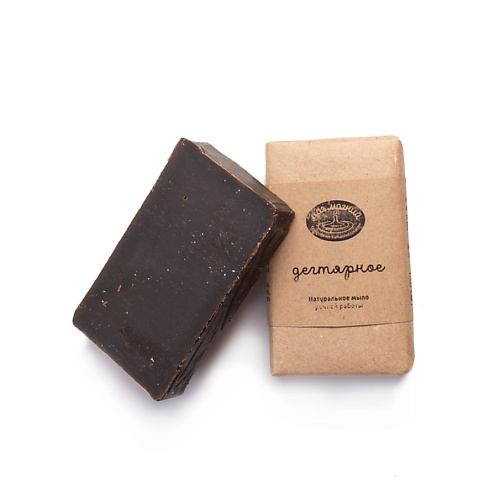 

МАГ МАГНИЙ Мыло натуральное ручной работы "ДЕГТЯРНОЕ" 75, Мыло натуральное ручной работы "ДЕГТЯРНОЕ"