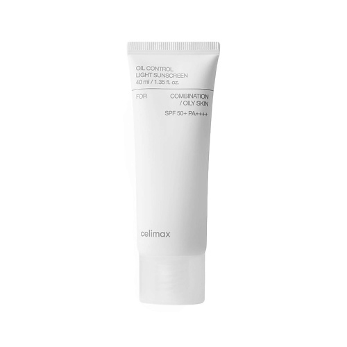

CELIMAX Крем для лица OIL CONTROL солнцезащитный для жирной кожи 40, Крем для лица OIL CONTROL солнцезащитный для жирной кожи