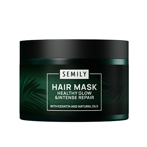 

SEMILY Маска для волос восстанавливающая профессиональная с кератином 300, Маска для волос восстанавливающая профессиональная с кератином